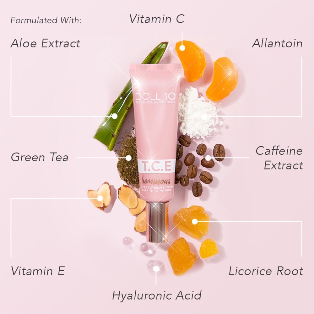 Doll 10 T.C.E Luminous Foundation - LIGHT